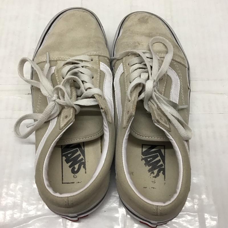 バンズ VANS スニーカー スニーカー V36CF OLD SKOOL 24cm 24.0cm 無地 ベージュ / ベージュ /  レディース USED 古着 中古 10115657