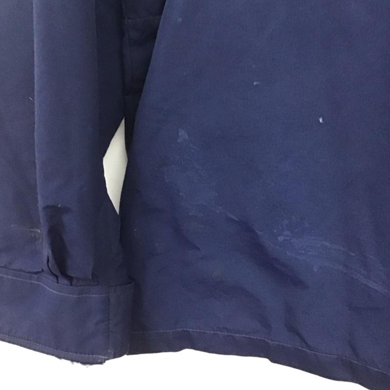 ザノースフェイス THE NORTH FACE ジャケット、上着 ジャンパー、ブルゾン ジップアップジャケット ナイロンジャケット アウター L ロゴ、文字 紺 / ネイビー /  メンズ USED 古着 中古 10145322