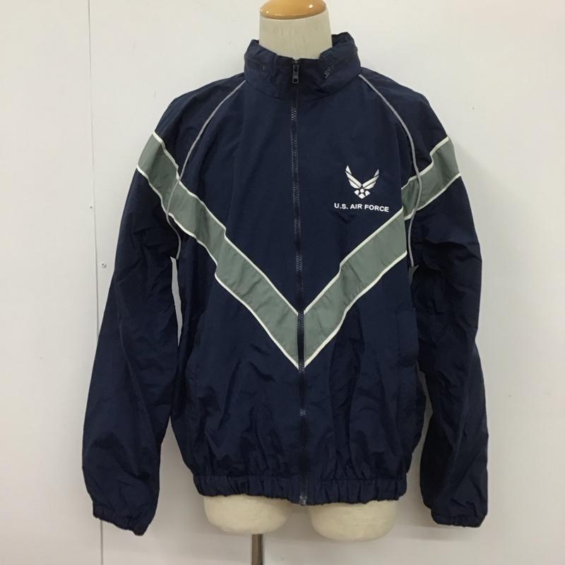 古着 USED ジャケット、上着 ジャンパー、ブルゾン U.S.AIR FORCE M 無地 紺 / ネイビー /  メンズ USED 古着 中古 10106266