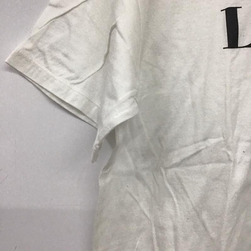 リヴドロワ RIVE DROITE Tシャツ 半袖 半袖カットソー プリントTシャツ クルーネックカットソー FREE プリント 白 / ホワイト /  レディース USED 古着 中古 10135072