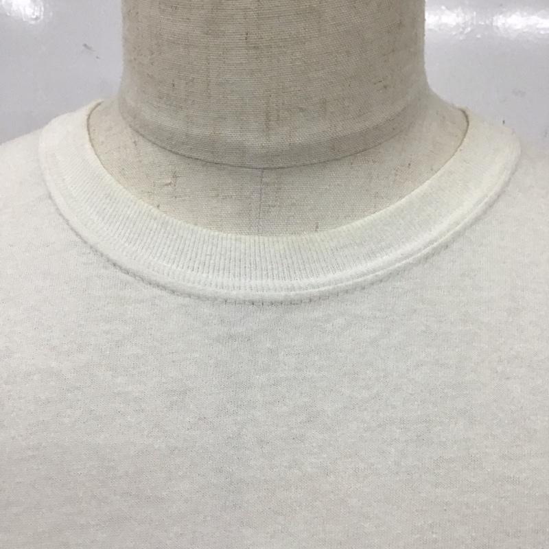 レジェンダ LEGENDA カットソー 長袖 長袖カットソー クルーネックカットソー ロングスリーブカットソー プリントTシャツ プリント 白 / ホワイト /  メンズ USED 古着 中古 10118301