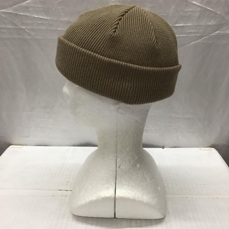 ラカル RACAL 帽子 ニット帽 ビーニー 日本製 無地 ベージュ / ベージュ /  メンズ USED 古着 中古 10120886