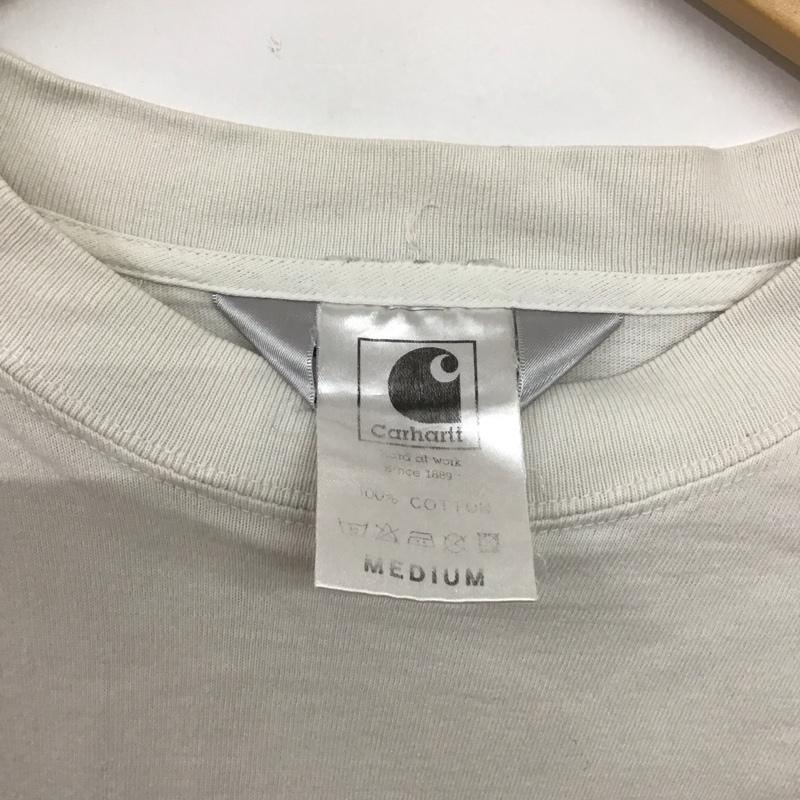 カーハート Carhartt Tシャツ 半袖 半袖カットソー プリントTシャツ クルーネックカットソー M ロゴ、文字 マルチカラー / マルチカラー /  メンズ USED 古着 中古 10145580