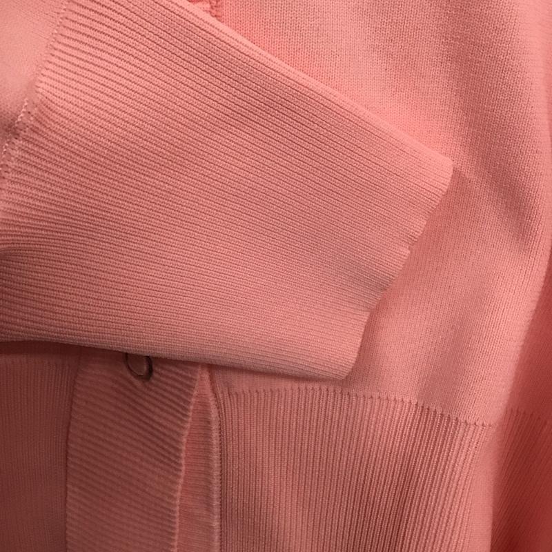 チャオパニック CIAOPANIC カーディガン 長袖 ONE SIZE 無地 桃 / ピンク /  レディース USED 古着 中古 10142885