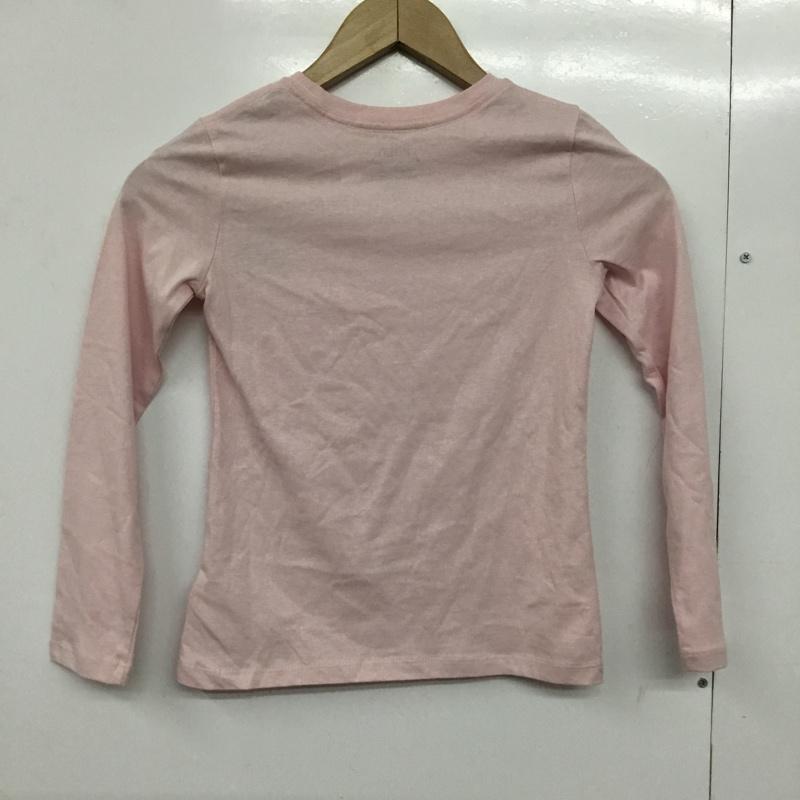 ポロラルフローレン POLO RALPH LAUREN Tシャツ 長袖 313854943001 キッズ ロンT 130 タグ付き 130cm ワンポイント 桃 / ピンク /  ガールズ USED 古着 中古 10144693