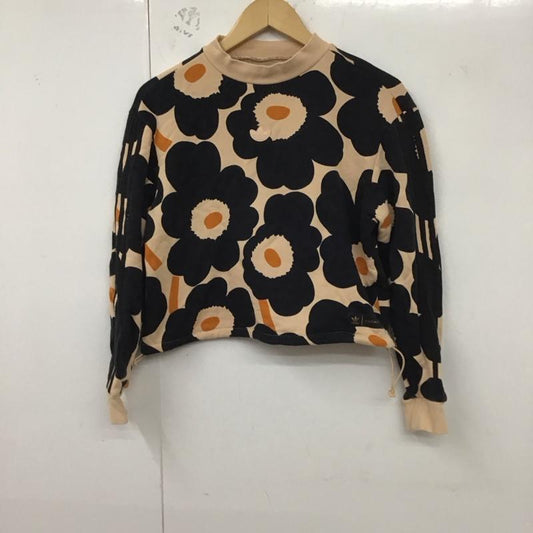 アディダス adidas トレーナー 長袖 H20190 Marimekko SWEATSHIRT マリメッコ スウェット スタンドネック L 総柄 マルチカラー / マルチカラー /  レディース USED 古着 中古 10129207