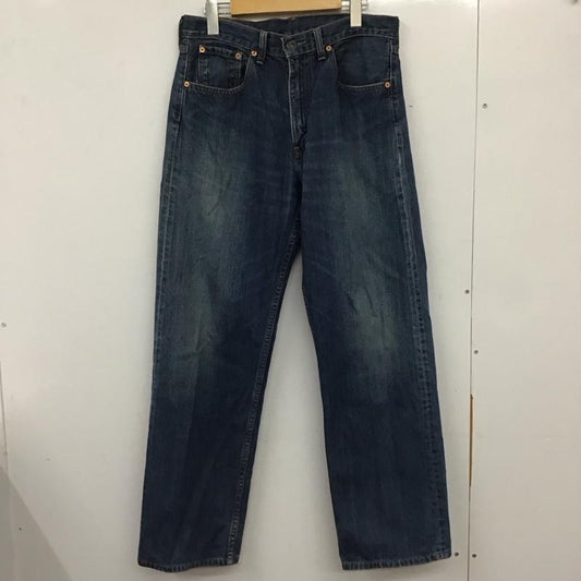 リーバイストラウスアンドコー Levi Strauss & co. パンツ デニム、ジーンズ デニムパンツ ワイドパンツ カジュアルパンツ 33インチ 無地 インディゴ / インディゴ /  メンズ USED 古着 中古 10137113