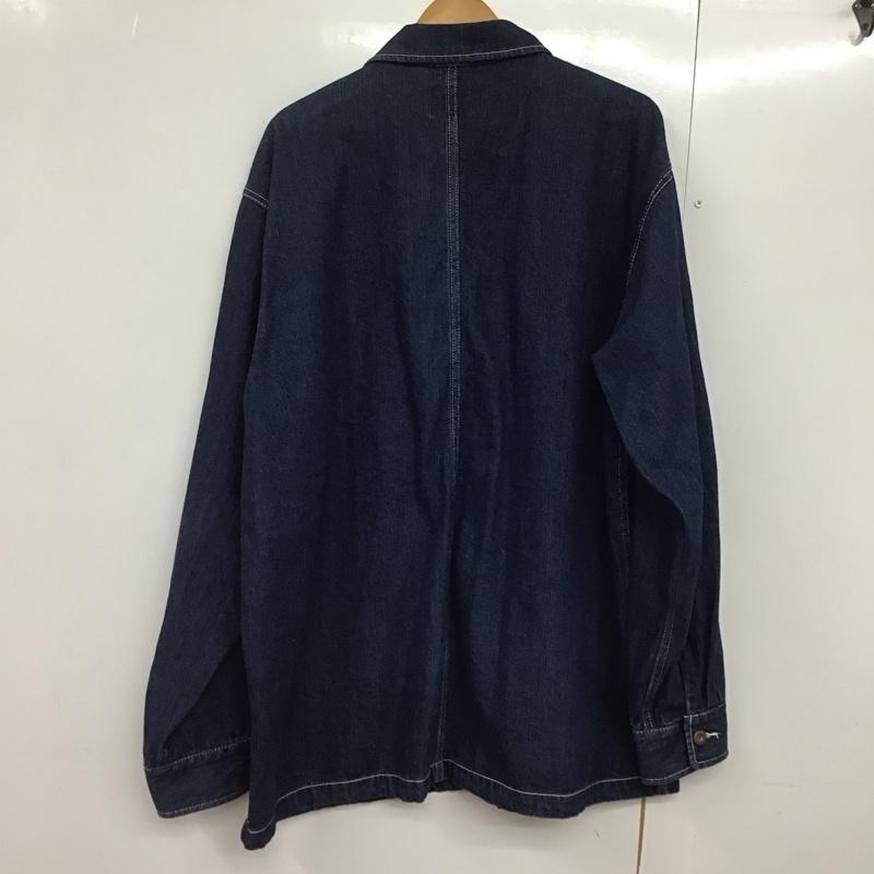 ディッキーズ Dickies ジャケット、上着 ジャケット、ブレザー 2178-0150 カバーオール 3L 無地 インディゴ / インディゴ /  メンズ USED 古着 中古 10142995
