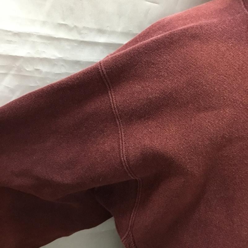 チャンピオン Champion パーカー 長袖 フーディ L 無地 えんじ / ワインレッド /  メンズ USED 古着 中古 10108898