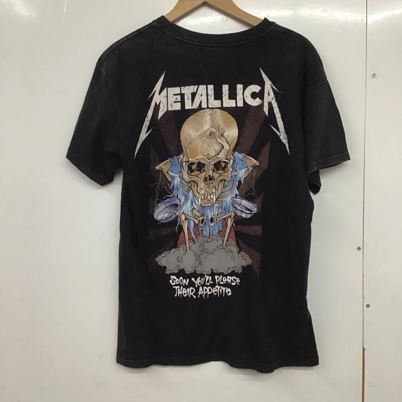 古着 USED Tシャツ 半袖 半袖カットソー プリントTシャツ クルーネックカットソー バンドTシャツ M ロゴ、文字 黒 / ブラック /  メンズ USED 古着 中古 10132910