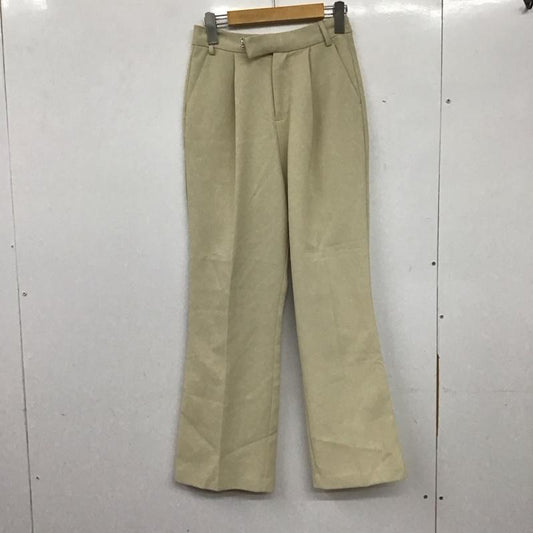 ローリーズファーム LOWRYS FARM パンツ スラックス スラックス スリムパンツ カジュアルパンツ M 無地 アイボリー / アイボリー /  レディース USED 古着 中古 10138822