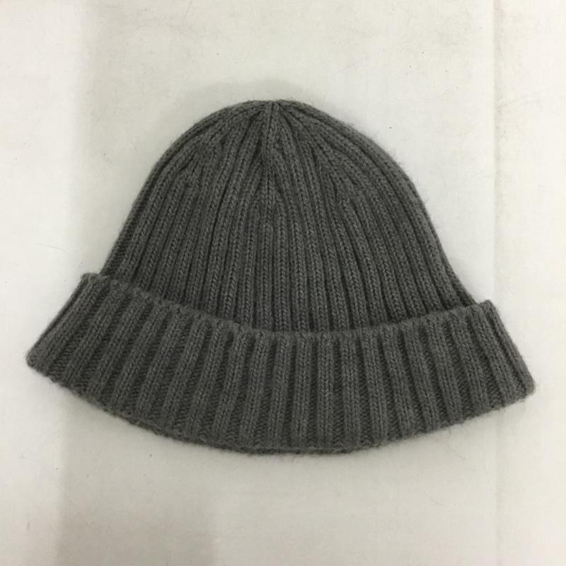 ザノースフェイス THE NORTH FACE 帽子 ニット帽 ビーニー ロゴ、文字 灰 / グレー /  メンズ USED 古着 中古 10137914