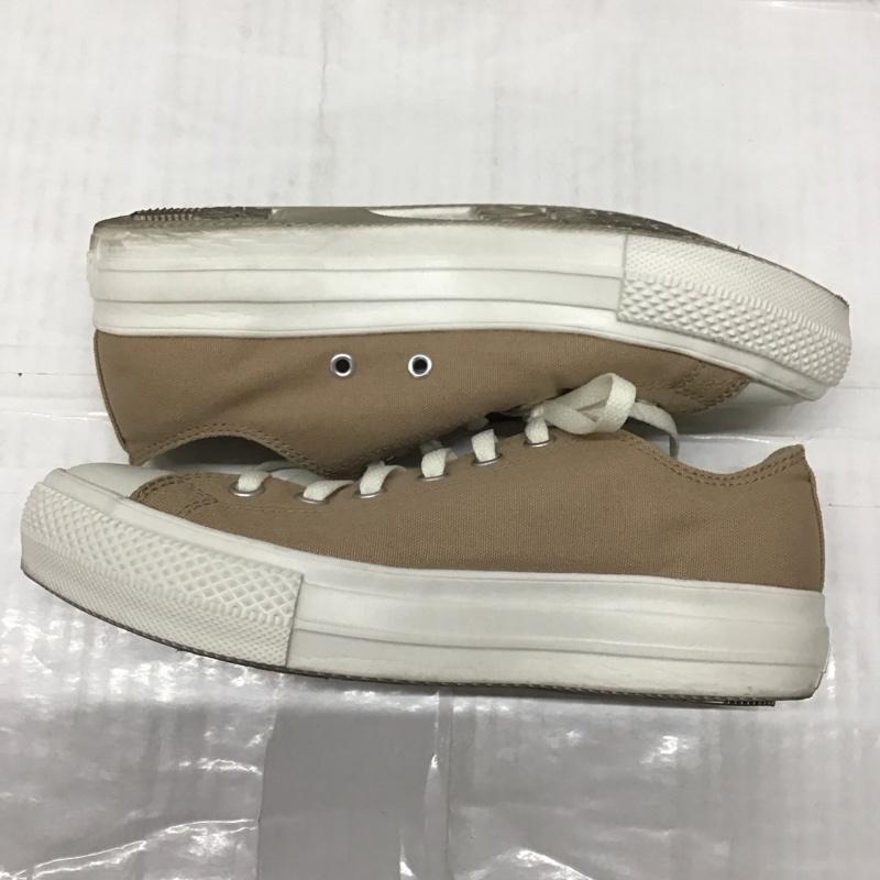 コンバース CONVERSE スニーカー スニーカー 31301471 ALL STAR LIGHT PLTS OX 25cm 25.0cm ロゴ、文字 ベージュ / ベージュ / X 白 / ホワイト /  レディース USED 古着 中古 10118781