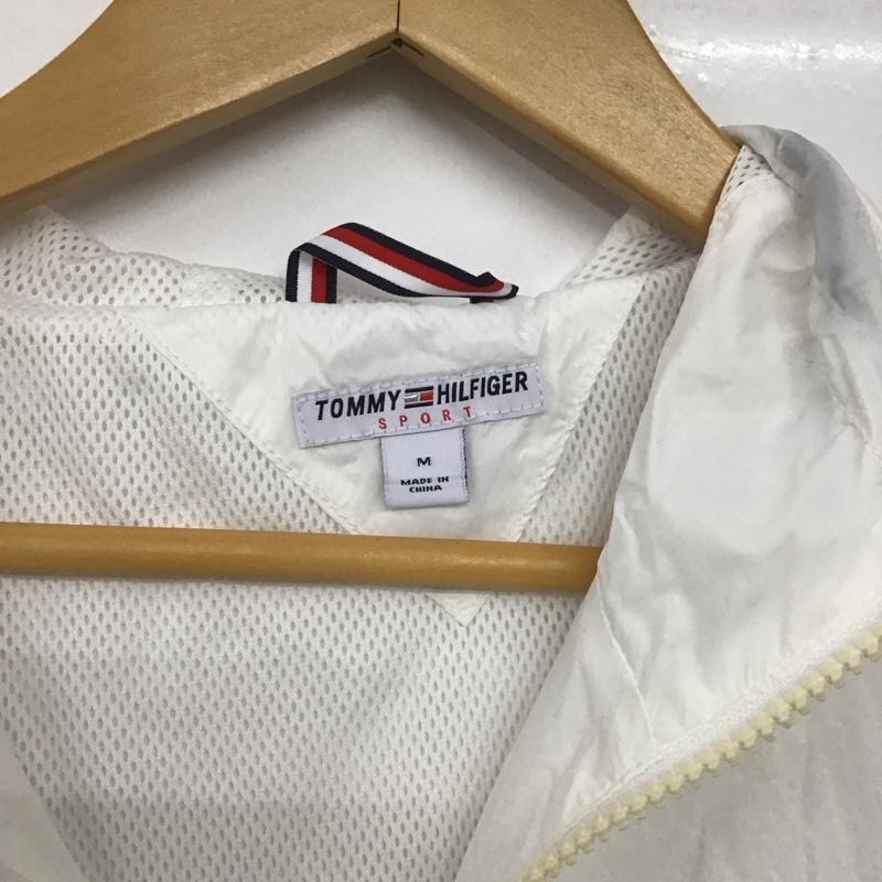 トミーヒルフィガー TOMMY HILFIGER ジャケット、上着 ジャンパー、ブルゾン ナイロンジャケット RM876A2909 M ロゴ、文字 X プリント 白 / ホワイト /  メンズ USED 古着 中古 10146790