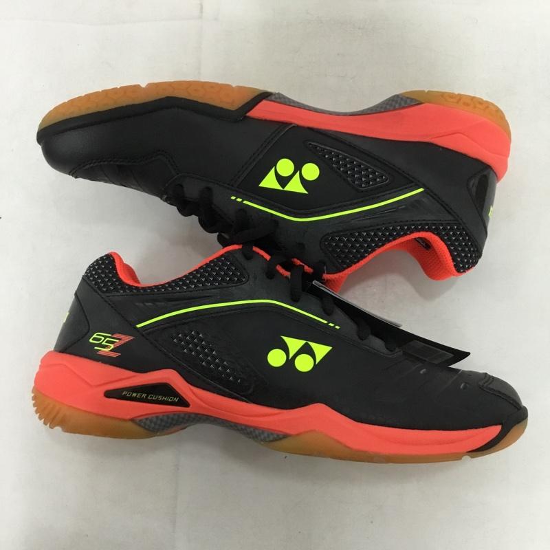 ヨネックス YONEX スニーカー スニーカー SHB65Z パワークッション65Z 25.5cm バドミントンシューズ 箱有 25.5cm ロゴ、文字 黒 / ブラック / X 赤 / レッド / X 黄 / イエロー /  メンズ USED 古着 中古 10149915