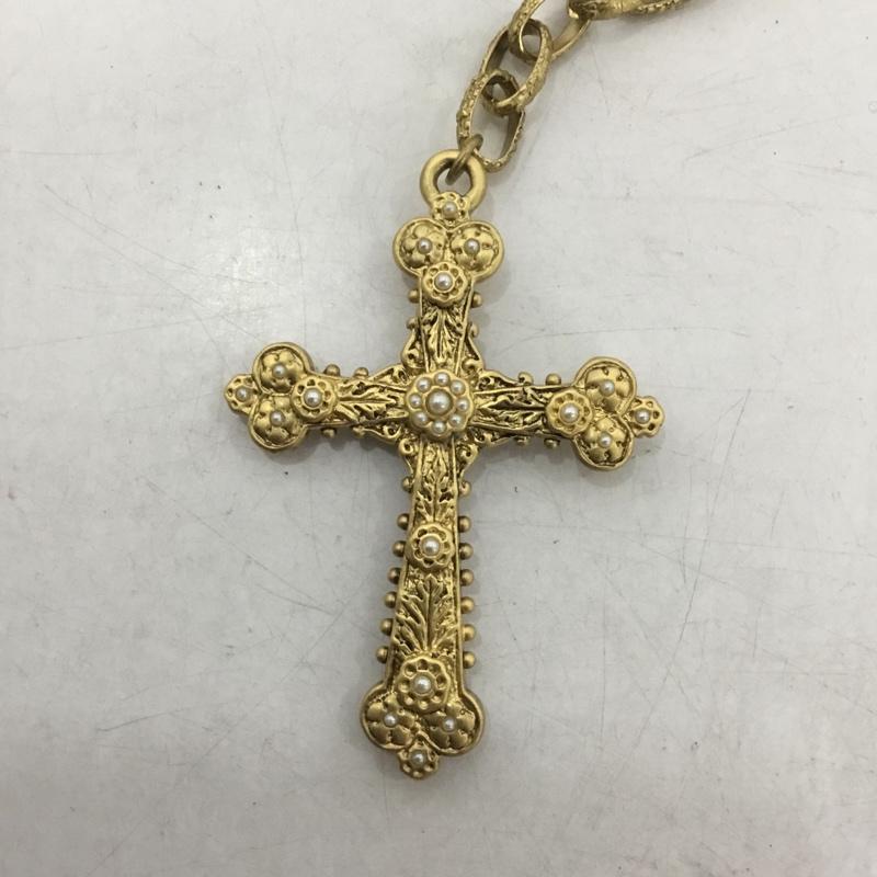 ピンクハウス PINK HOUSE ベルト・バックル ベルト チェーンベルト 十字架 クロス 箱有  金 / ゴールド /  レディース USED 古着 中古 10140613