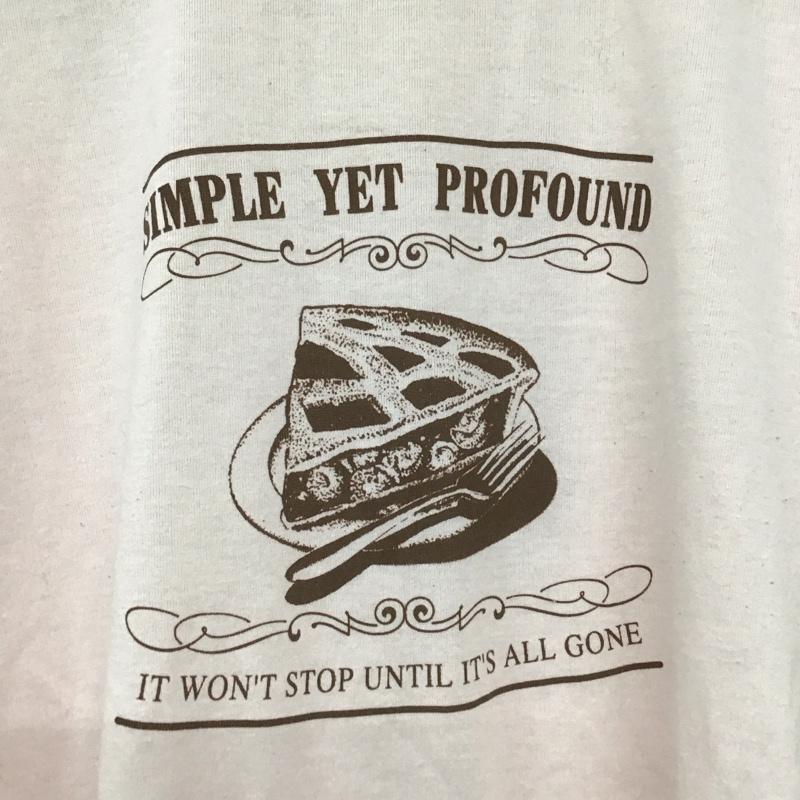 エヘカソポ ehka sopo Tシャツ 半袖 FREE プリント 桃 / ピンク /  レディース USED 古着 中古 10133833