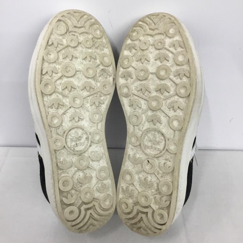 アディダス adidas スニーカー スニーカー HQ6912 Gazelle Bold 厚底 24.5cm 24.5cm ロゴ、文字 黒 / ブラック / X 白 / ホワイト /  レディース USED 古着 中古 10141895