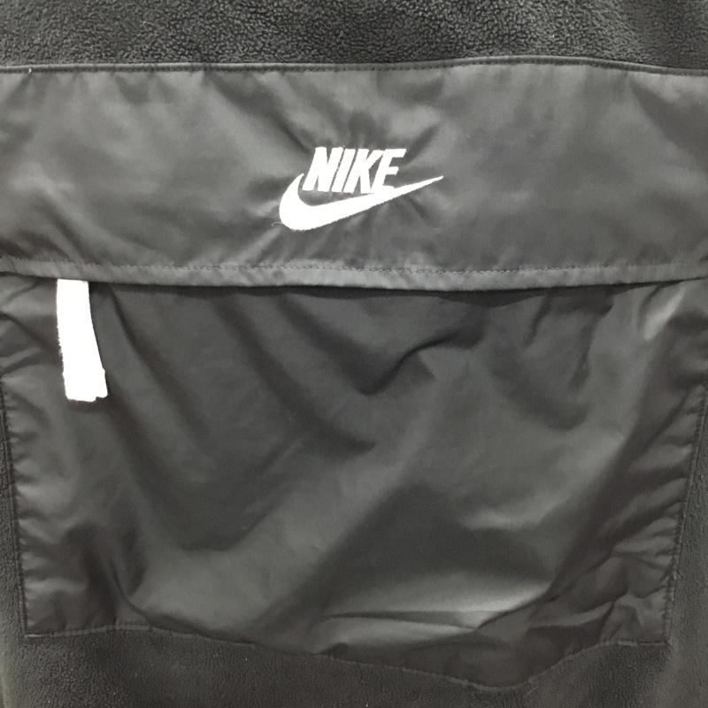 ナイキ NIKE ジャケット、上着 ジャケット、ブレザー cj4546-010 フリースアノラックジャケット プルオーバージャケット スポーツウェア XL ロゴ、文字 黒 / ブラック /  メンズ USED 古着 中古 10109413