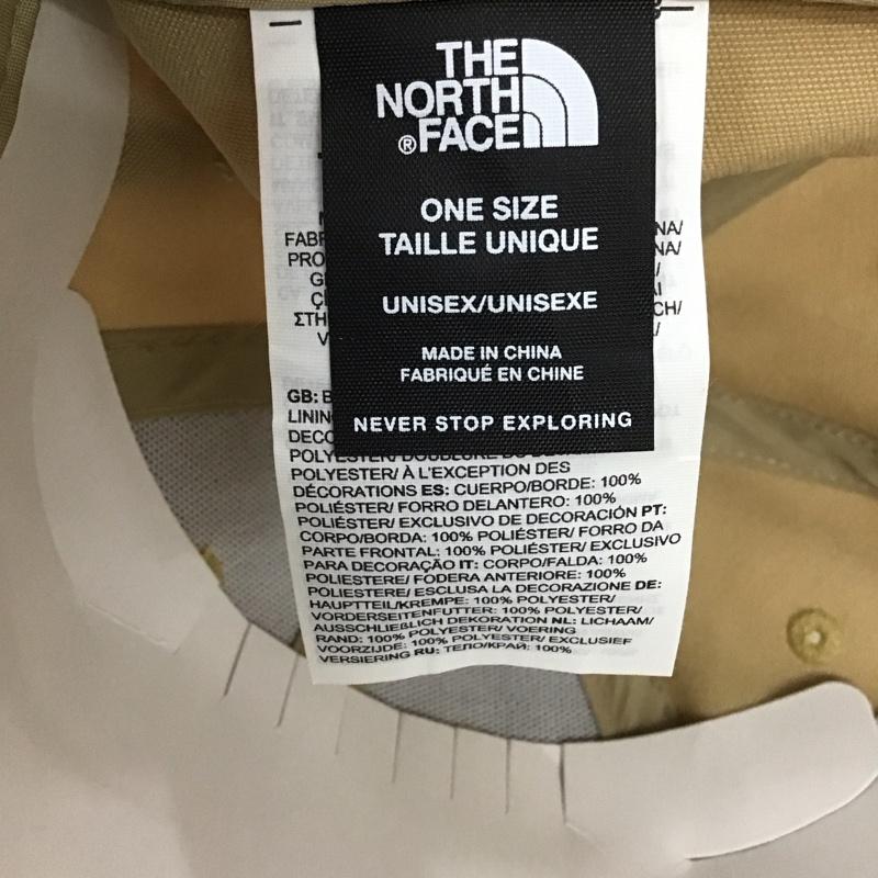 ザノースフェイス THE NORTH FACE 帽子 キャップ NF0A4VSV RECYCLED 66 CLASSIC HAT タグ付き ロゴ、文字 ベージュ / ベージュ /  メンズ USED 古着 中古 10132514