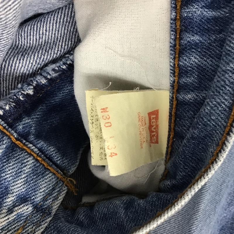 リーバイストラウスアンドコー Levi Strauss & co. パンツ デニム、ジーンズ デニムパンツ スリムパンツ カジュアルパンツ ストレッチパンツ 30インチ 無地 インディゴ / インディゴ /  メンズ USED 古着 中古 10148080