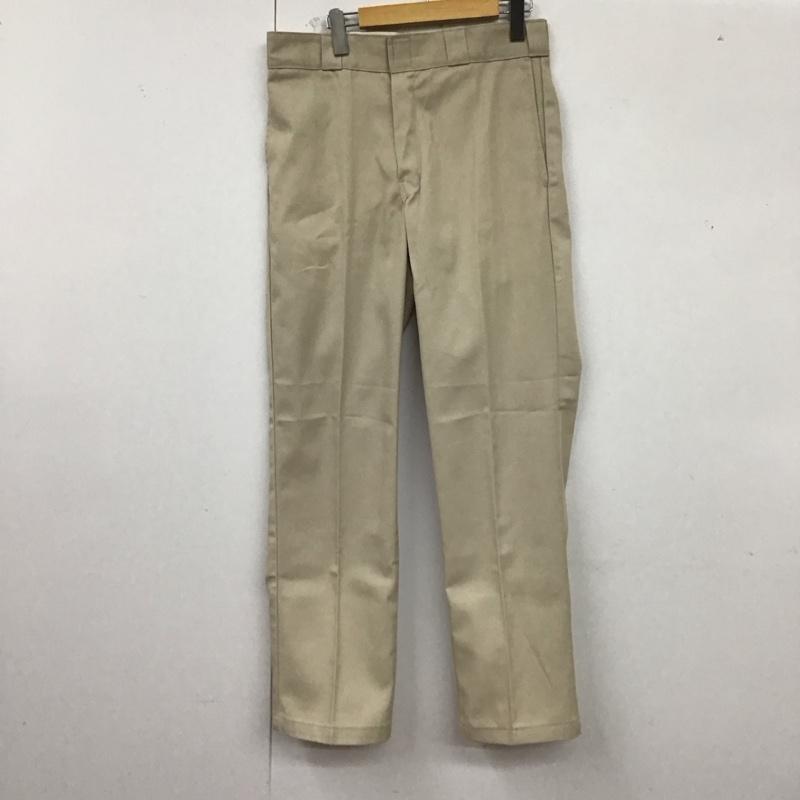 ディッキーズ Dickies パンツ チノパン 32インチ 無地 オフホワイト / オフホワイト /  メンズ USED 古着 中古 10123354
