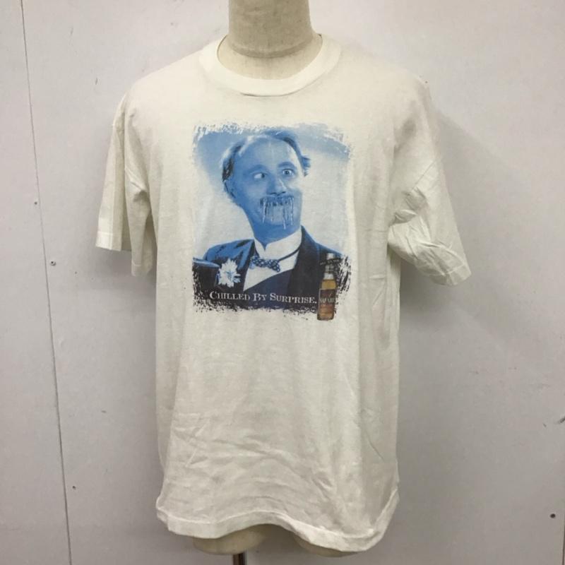 スクリーンスターズ SCREEN STARS Tシャツ 半袖 半袖カットソー プリントTシャツ 古着 クルーネックカットソー XL プリント 白 / ホワイト /  メンズ USED 古着 中古 10115949