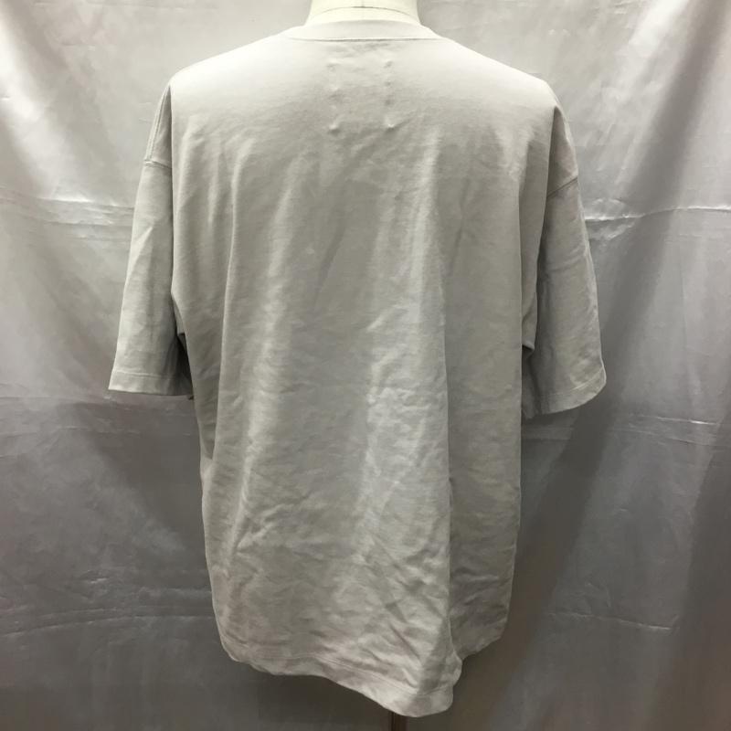 フリークスストア FREAK S STORE Tシャツ 半袖 半袖カットソー 無地Tシャツ クルーネックカットソー L 無地 灰 / グレー /  メンズ USED 古着 中古 10114101