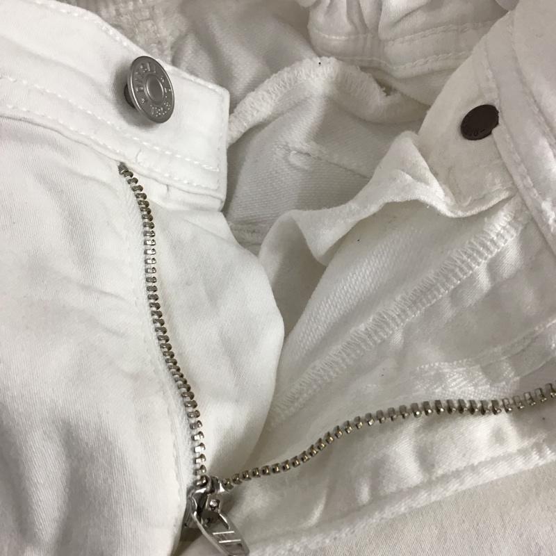 ディーゼル DIESEL パンツ デニム、ジーンズ 8 無地 白 / ホワイト /  ガールズ USED 古着 中古 10129784