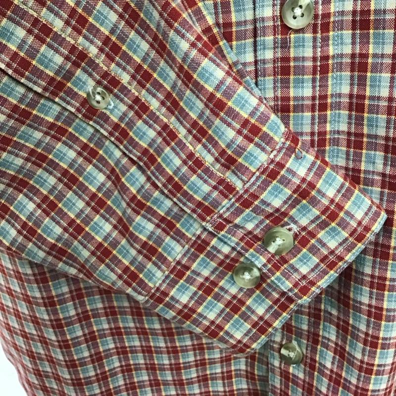 コロンビア Columbia シャツ、ブラウス 長袖 f2 ee7638 長袖シャツ カラーシャツ ポケットシャツ チェックシャツ 00s grt M チェック マルチカラー / マルチカラー /  メンズ USED 古着 中古 10119911