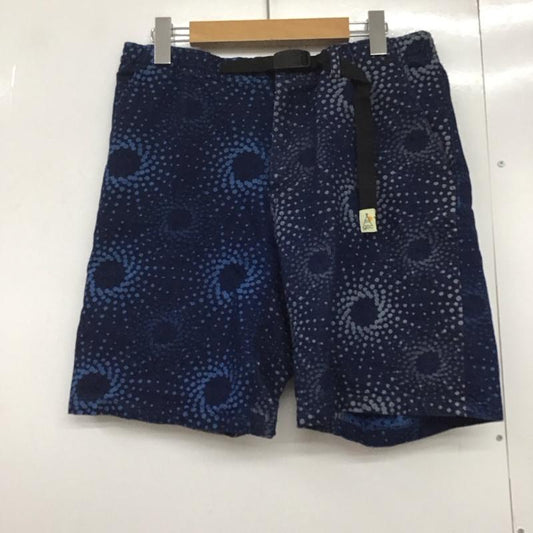 ゴースローキャラバン go slow caravan パンツ ショートパンツ ハーフパンツ デニムパンツ カジュアルパンツ ショートパンツ 3 プリント インディゴ / インディゴ /  メンズ USED 古着 中古 10144178