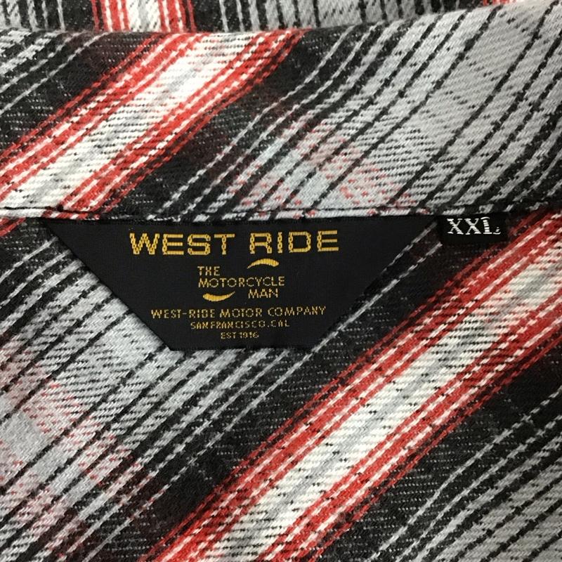 ウエストライド WESTRIDE シャツ、ブラウス 長袖 長袖シャツ チェックシャツ カラーシャツ XXL チェック マルチカラー / マルチカラー /  メンズ USED 古着 中古 10130136