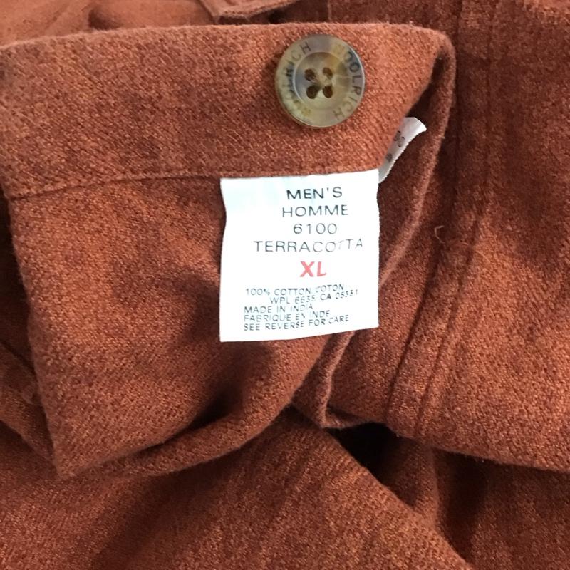 ウールリッチ WOOLRICH シャツ、ブラウス 長袖 長袖シャツ 無地シャツ カラーシャツ XL 無地 マルチカラー / マルチカラー /  メンズ USED 古着 中古 10145542