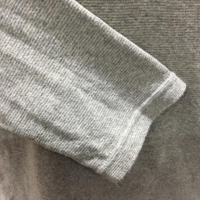ハリウッドランチマーケット HOLLYWOOD RANCH MARKET カットソー 長袖 XL 無地 灰 / グレー /  メンズ USED 古着 中古 10108873