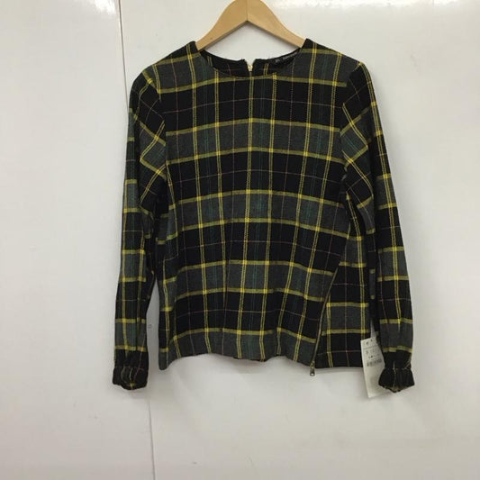 ザラ ZARA カットソー 長袖 8453/626/330 S チェック マルチカラー / マルチカラー /  レディース USED 古着 中古 10131840