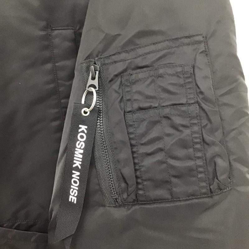 ジーユー GU ジャケット、上着 ジャンパー、ブルゾン 311-352699 ロングコート ジップアップジャケット ナイロンジャケット アンダーカバー L 無地 黒 / ブラック /  メンズ USED 古着 中古 10129566