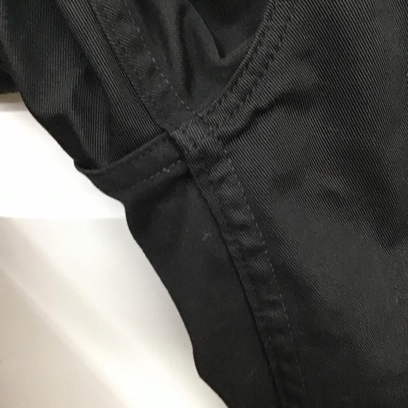 フルカウント FULLCOUNT パンツ チノパン チノパン カジュアルパンツ ワイドパンツ ストレートパンツ 34 無地 黒 / ブラック /  メンズ USED 古着 中古 10117563