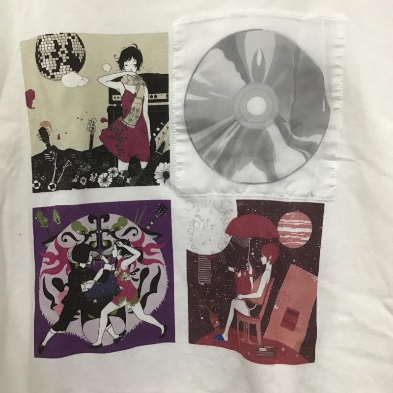 グラニフ graniph Tシャツ 半袖 半袖カットソー プリントTシャツ クルーネックカットソー M ロゴ、文字 白 / ホワイト /  メンズ USED 古着 中古 10148970