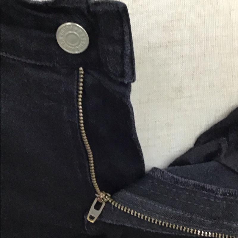 ポロラルフローレン POLO RALPH LAUREN パンツ デニム、ジーンズ 211671435002 スキニーパンツ ストレッチ 無地 黒 / ブラック /  レディース USED 古着 中古 10114582