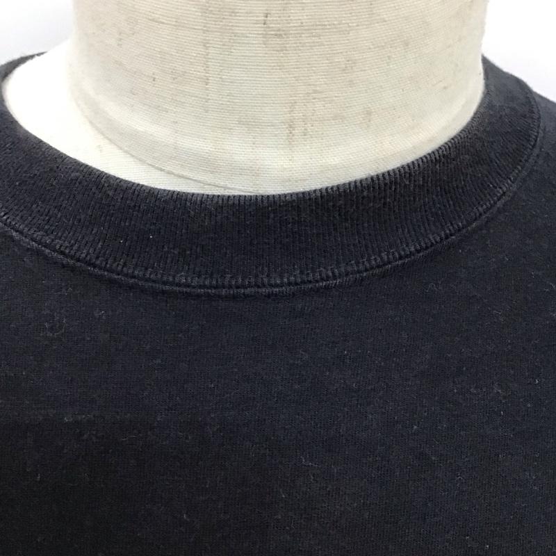 ネイバーフッド NEIGHBORHOOD Tシャツ 半袖 クルーネック プリント 2 ロゴ、文字 黒 / ブラック /  メンズ USED 古着 中古 10123010
