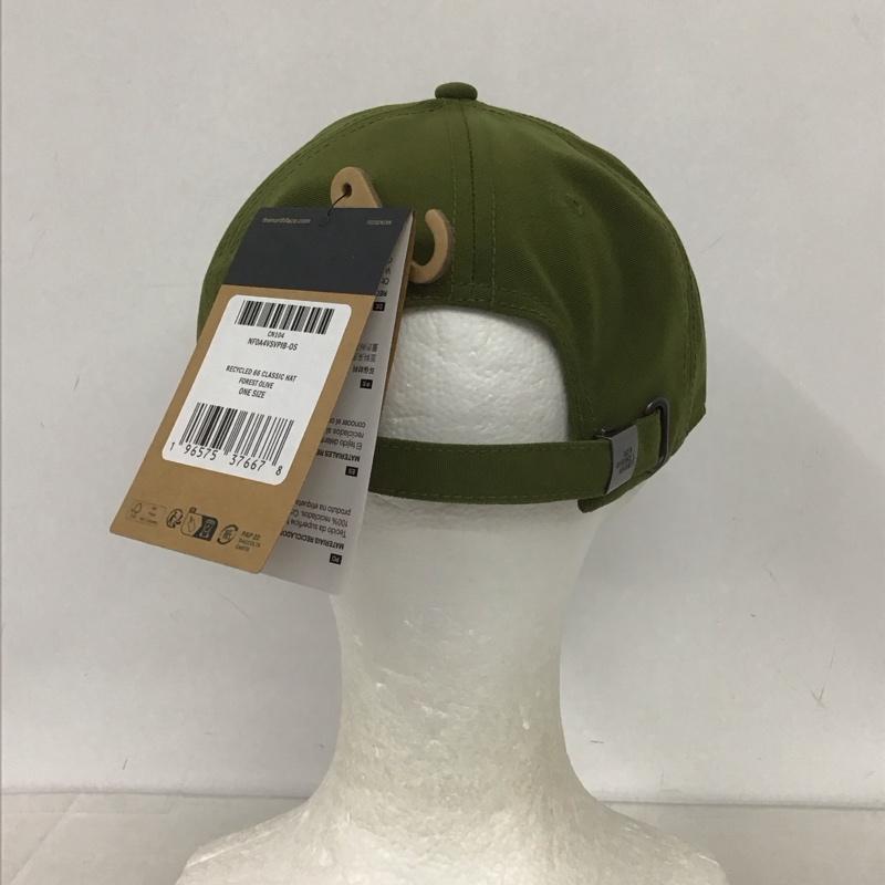 ザノースフェイス THE NORTH FACE 帽子 キャップ NF0A4VSV RECYCLED 66 CLASSIC HAT タグ付き ロゴ、文字 カーキ / カーキ /  メンズ USED 古着 中古 10132516
