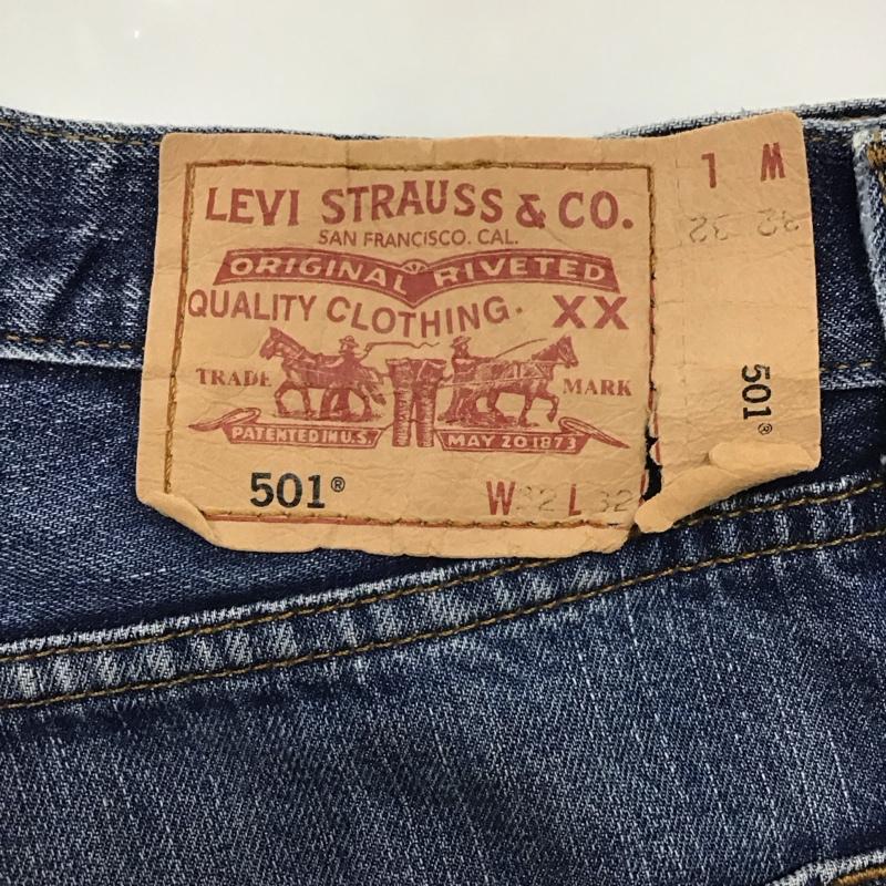 リーバイストラウスアンドコー Levi Strauss & co. パンツ デニム、ジーンズ デニムパンツ ストレートパンツ カジュアルパンツ 32インチ 無地 インディゴ / インディゴ /  メンズ USED 古着 中古 10120499