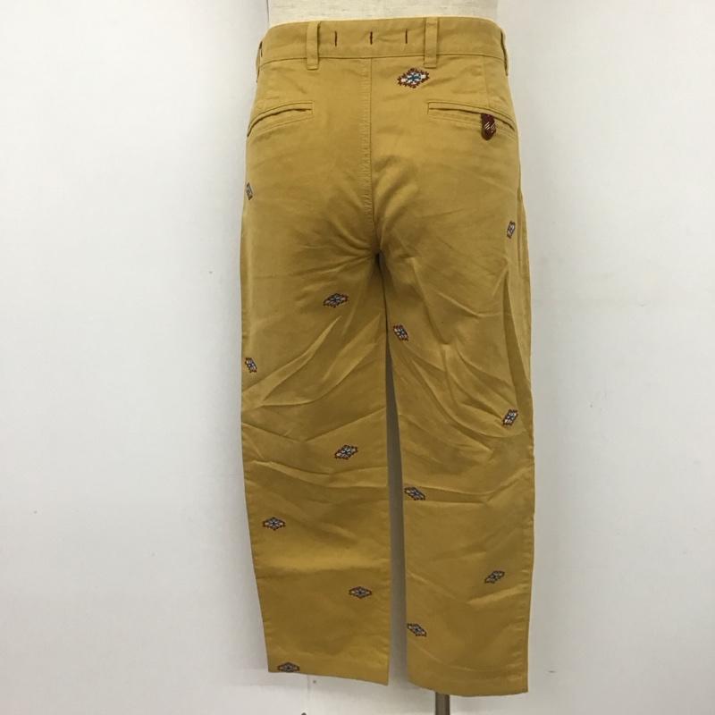 ブルックスブラザーズ BROOKS BROTHERS パンツ チノパン 86988-026 刺繍 Ｗ30 L32 30インチ 総柄 キャメル / キャメル /  メンズ USED 古着 中古 10111189