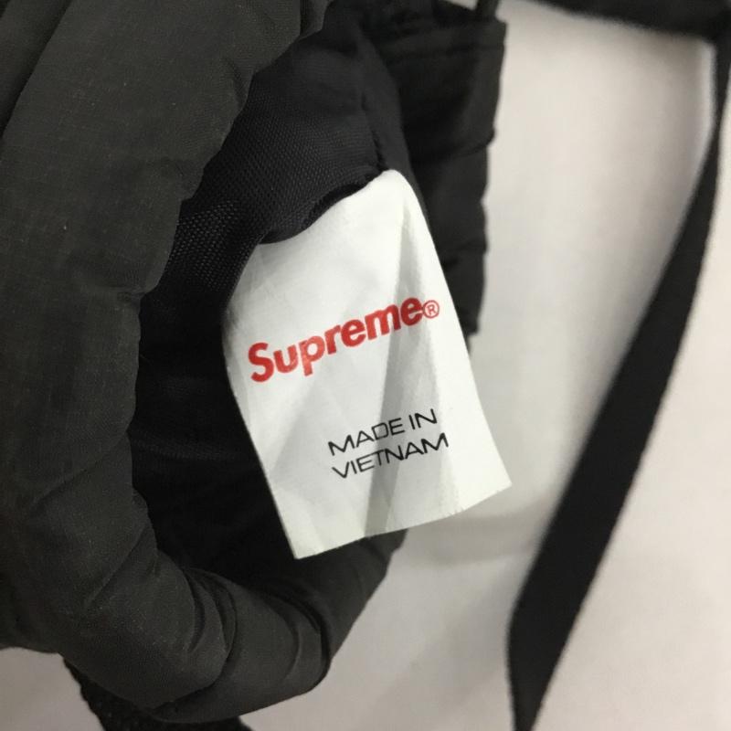 シュプリーム Supreme ショルダーバッグ ショルダーバッグ Puffer Neck Pouch 22AW 22FW ネックポーチ スマホショルダー ロゴ、文字 黒 / ブラック /  メンズ USED 古着 中古 10145855