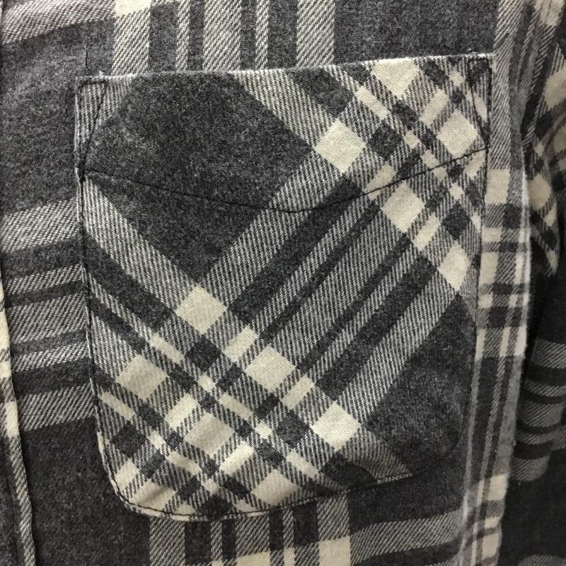ナノユニバース nano・universe シャツ、ブラウス 長袖 長袖シャツ カラーシャツ ポケットシャツ 長袖カットソー チェックシャツ S チェック マルチカラー / マルチカラー /  メンズ USED 古着 中古 10119724