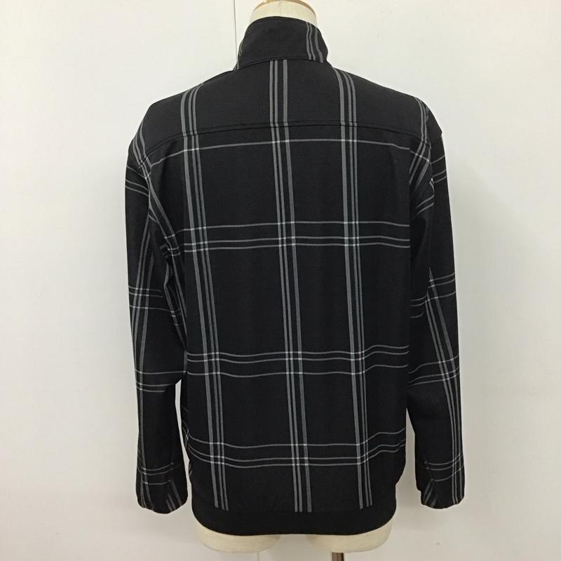 フレッドペリー FRED PERRY ジャケット、上着 ジャンパー、ブルゾン ジップアップジャケット ジャンパー ジャケット カジュアルジャケット ジャージ S ロゴ、文字 X チェック 黒 / ブラック / X 白 / ホワイト /  メンズ USED 古着 中古 10109816