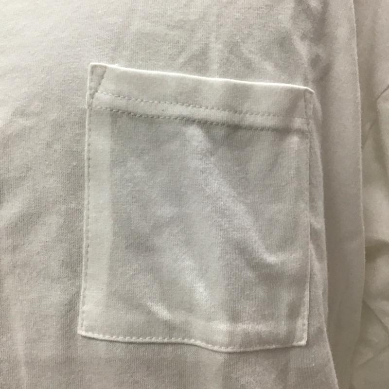 アーバンリサーチ URBAN RESEARCH カットソー 長袖 長袖カットソー クルーネックカットソー ロングスリーブカットソー 40 無地 白 / ホワイト /  メンズ USED 古着 中古 10116266