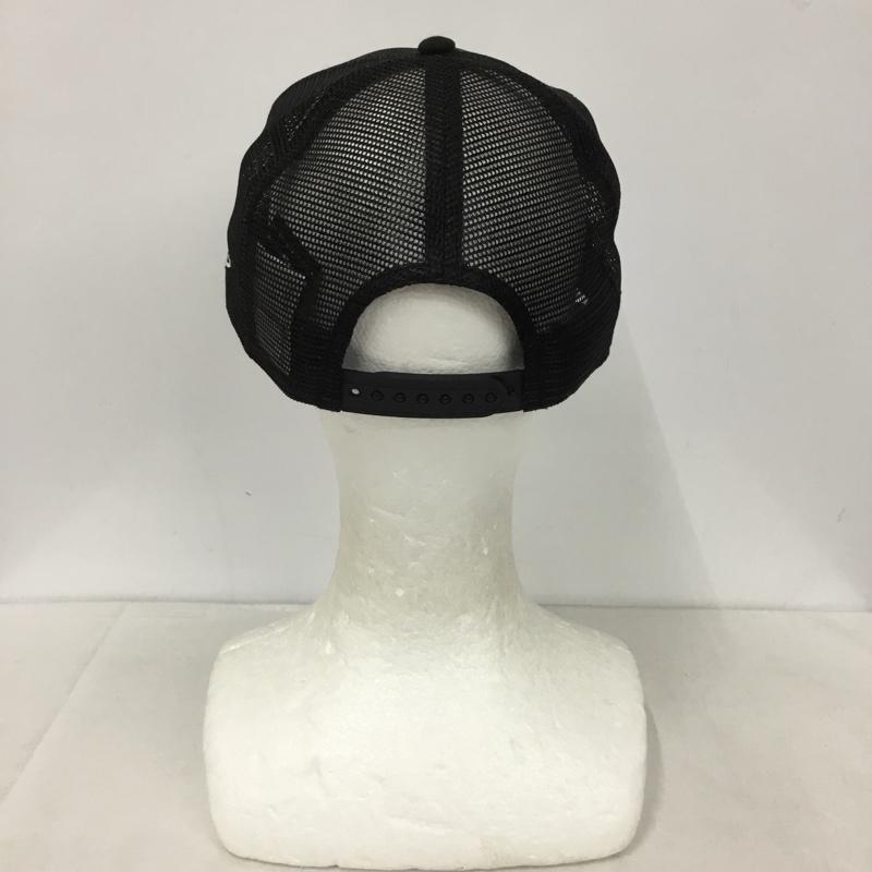 ニューエラ NEW ERA 帽子 キャップ メッシュキャップ クラシックロゴ ロゴ、文字 黒 / ブラック /  メンズ USED 古着 中古 10144299