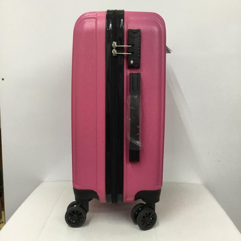 マキコーポレーション MAKI CORPORATION スーツケース、トランク スーツケース、トランク 5401-48 機内持込サイズ タグ付き キャリーケース 無地 桃 / ピンク /  レディース USED 古着 中古 10131607