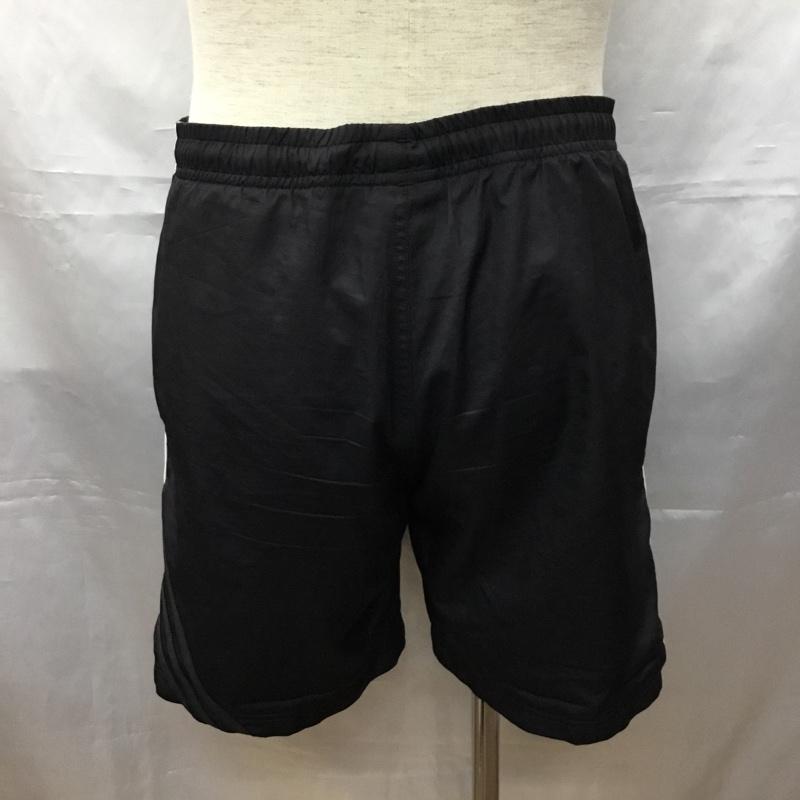 アディダス adidas パンツ ショートパンツ ショートパンツ ハーフパンツ カジュアルパンツ スポーツウェア S 無地 黒 / ブラック /  メンズ USED 古着 中古 10108760